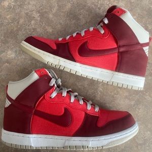 Nike Dunk High Retro “Hyper Red” Size 12